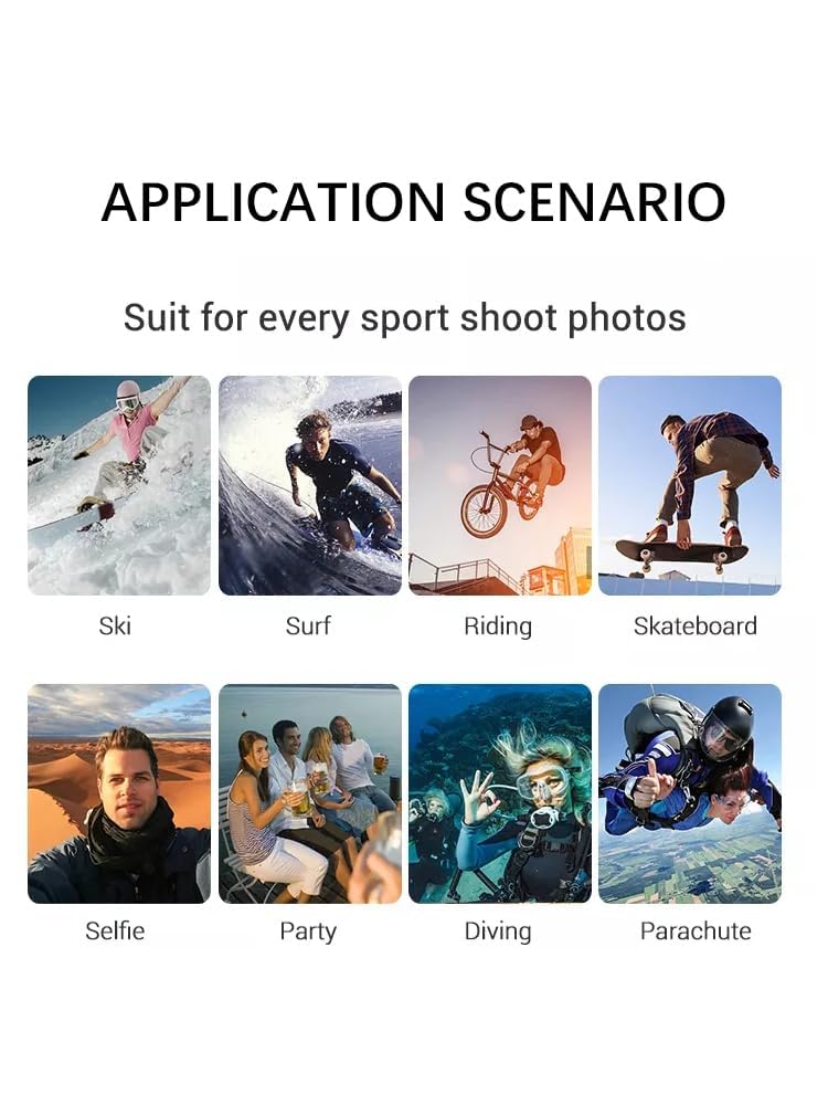 4K SPORTS UHD  Camera with Optical 16MP High Resolution with Wi-Fi