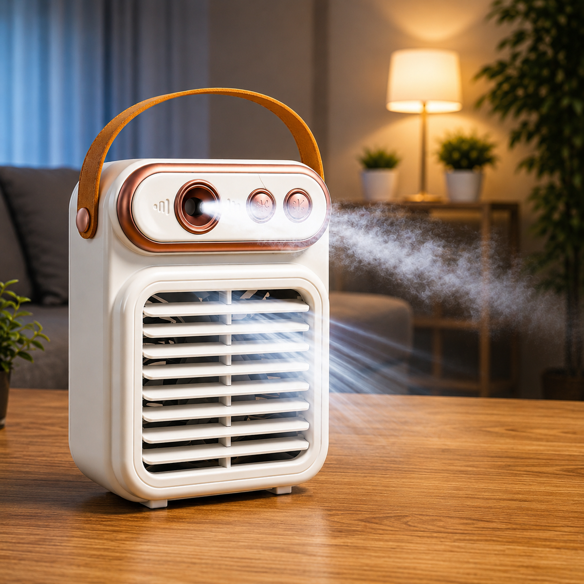 Spray Fan Retro Style with Mist