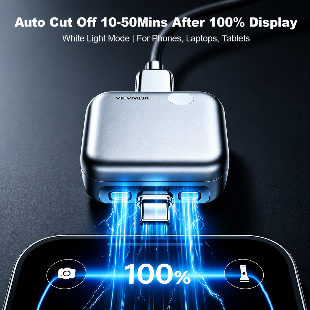 Smart Charger Adapter Auto Power Disconnector Guard Every Mobile