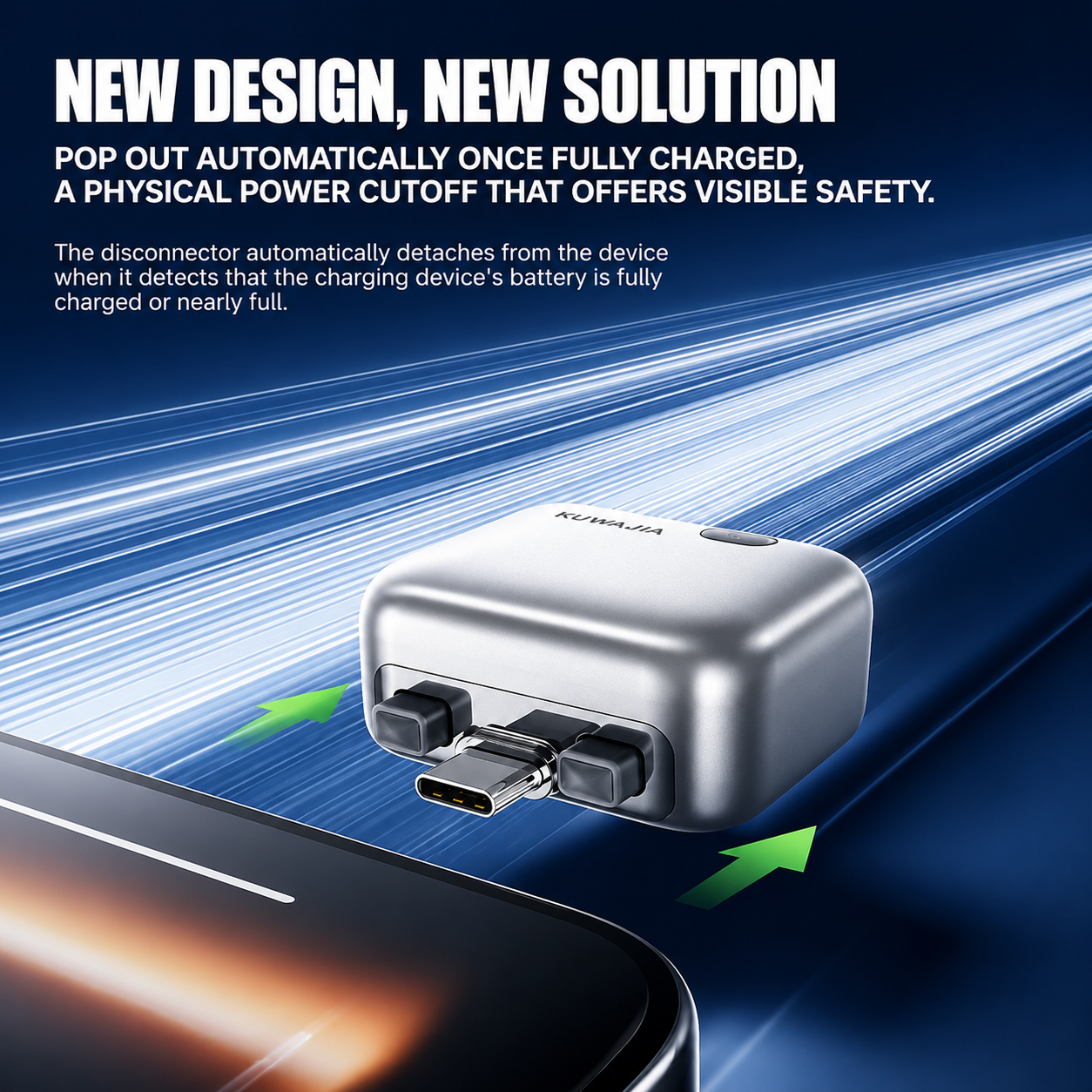 Smart Charger Adapter Auto Power Disconnector Guard Every Mobile