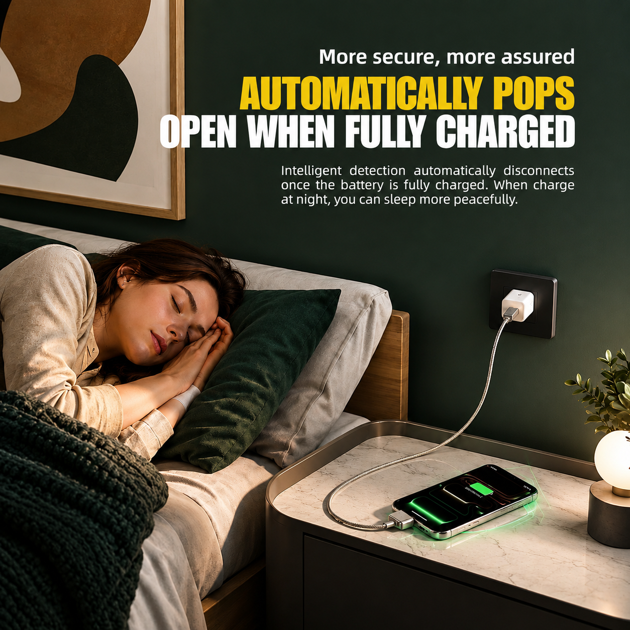 Smart Charger Adapter Auto Power Disconnector Guard Every Mobile